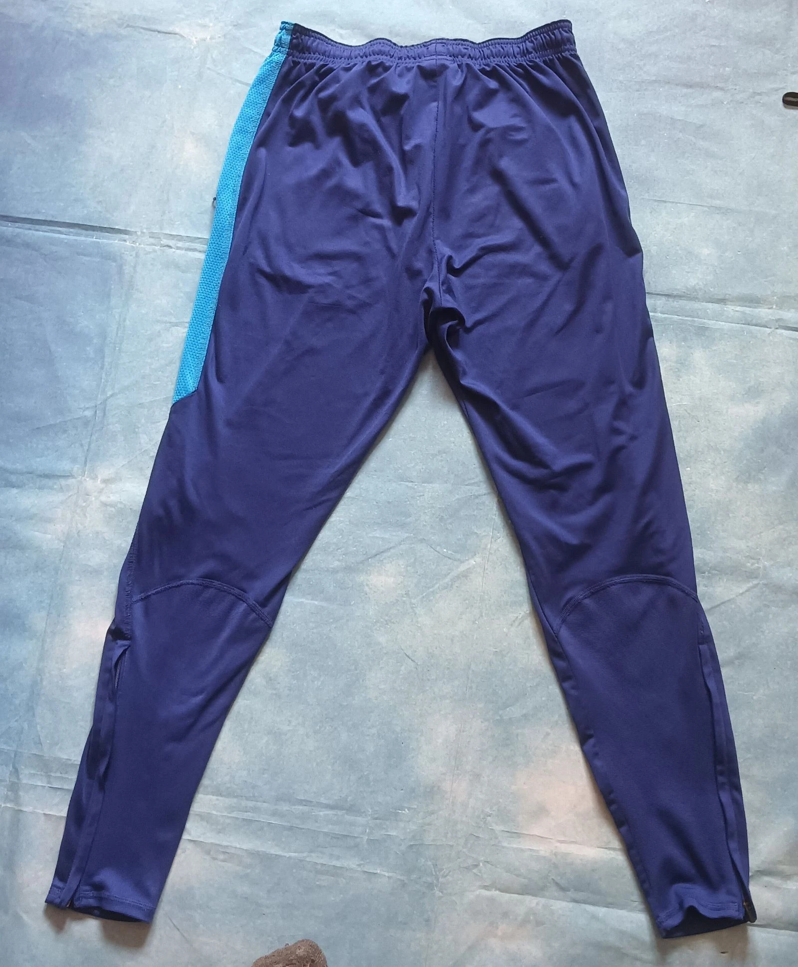 Nike Track Suit Pants Dri-Fit Vintage, Navy Blue Size XL Streetwear Sportwear Y2K Retro – photo 4